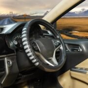 BLACKBIRD Anti-Slip Steering Wheel Cover – Grey, 38cm - Image 7