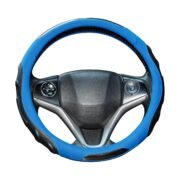 BLACKBIRD Anti-Slip Steering Wheel Cover – Blue, 38cm