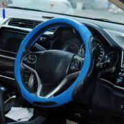 BLACKBIRD Anti-Slip Steering Wheel Cover – Blue, 38cm - Image 7