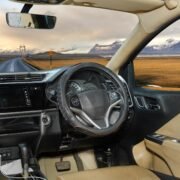 BLACKBIRD Anti-Slip Steering Wheel Cover – Black, 38cm - Image 4