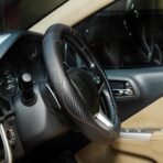 BLACKBIRD Faux Leather Car Steering Wheel Cover Universal All Cars (Black) (Medium O-Type, 38cm / 15 inch) - Image 2