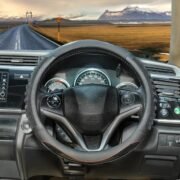 BLACKBIRD Anti-Slip Steering Wheel Cover – Black, 38cm - Image 8