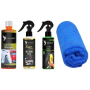 BLACKBIRD ESSENTIAL Cleaning Kit of 5 - Complete Car Care Set