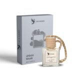 BLACKBIRD Car Perfume Hanging Pod – Urban Musk | Natural Fragrance Air Freshener | 10ML