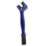 Bike Chain Cleaner Brush (Blue) - 3-Sided Chain Cleaning Tool for Bicycle & Motorcycle Maintenance