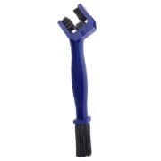 Bike Chain Cleaner Brush (Blue) - 3-Sided Chain Cleaning Tool for Bicycle & Motorcycle Maintenance