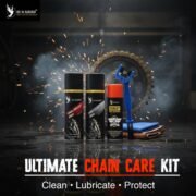 BLACKBIRD Bike Care Kit - Complete Maintenance Set with Chain Lube, Chain Cleaner, De-Rust Spray, Cleaning Brush & Microfiber Cloth - Image 2
