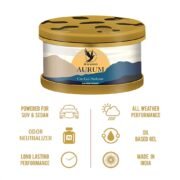 BLACKBIRD Aurum Car Gel Perfume – Sandalwood Scent | Spill-Proof Design (90 gm) - Image 3