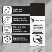 BLACKBIRD Anti-Bacterial Helmet Cleaner – 160ml - Image 5