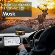 BLACKBIRD Aurum Car Gel Perfume – Musk Scent | Spill-Proof Design (90 gm) - Image 4