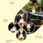 BLACKBIRD Car Perfume Hanging Pod – Urban Musk | Natural Fragrance Air Freshener | 10ML - Image 5