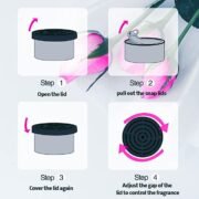 BLACKBIRD Aurum Car Gel Perfume – French Lavender Scent | Spill-Proof Design (90 gm) - Image 5