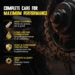 BLACKBIRD Bike Care Kit – Chain Lube, Chain Cleaner, De-Rust & Cleaning Combo - Image 8