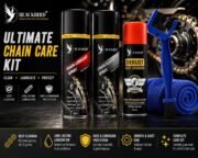 BLACKBIRD Bike Care Kit - Complete Maintenance Set with Chain Lube, Chain Cleaner, De-Rust Spray, Cleaning Brush & Microfiber Cloth - Image 8